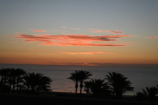 Morgen an der K&uuml;ste bei Costa Calma, Fuerteventura