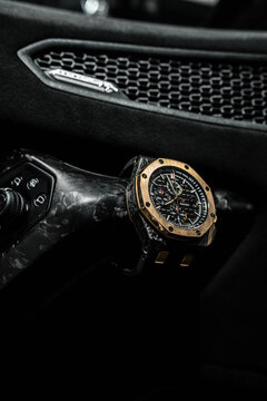 LA, CA, USA
September 5, 2026
Audemars Piguet Royal Oak Offshore QE CUP II Carbon And Pink Gold