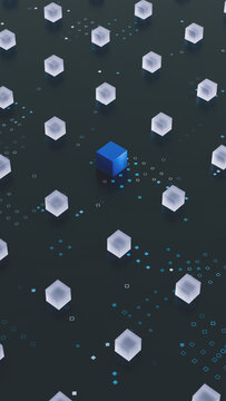 Blue Cube in Expansive Vertical Technology Network