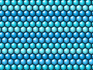 Obraz premium Inflated Diamond Quilting Trendy 3D Fabric Texture