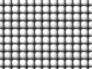 Obraz premium Squishy Tufted Cushion Grid Modern Abstract Pattern