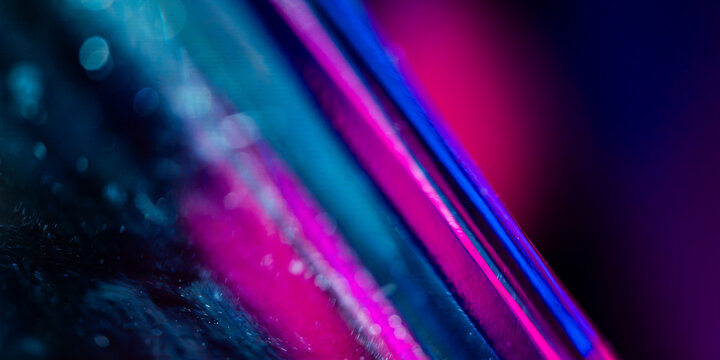 Futuristic neon tech background with abstract glowing lines