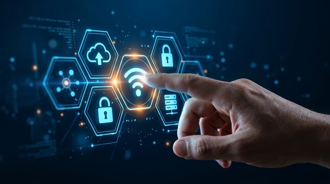 Ultra-fast WiFi technology delivering high-speed internet connectivity and seamless network performance.