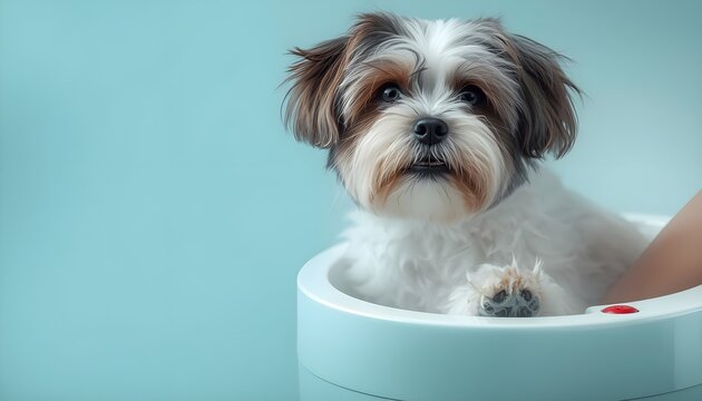 Portable Pet Washer Outdoors 