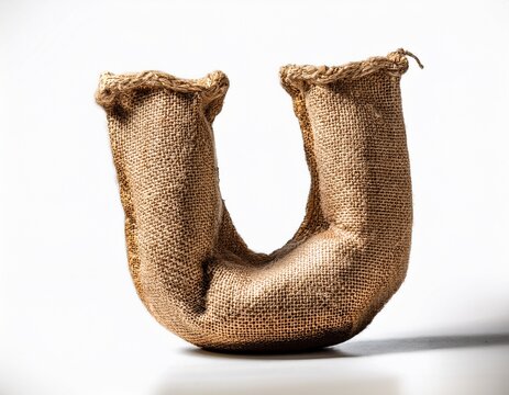 jute sack shaped like u for racing
