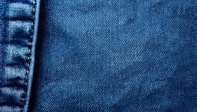 blue jean denim fabric texture flat background