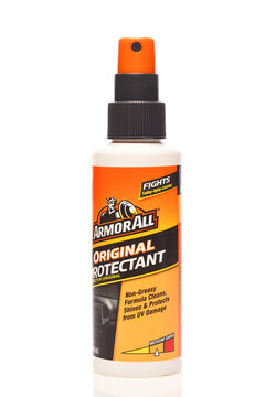 IRVINE, CALIFORNIA - 9 SEPT 2026: A spray bottle of ArmorAll Protectant.