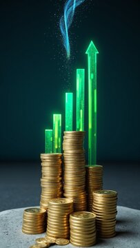 Compound Interest Gold Stack