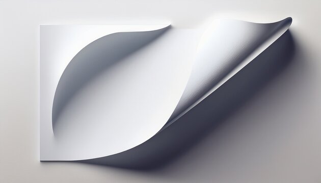 realistic curls of the corners of a paper page on a white background with shadow curled corners of a sheet of paper the white edges of the stickers are curved corners of paper scroll