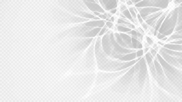 Easy to edit layered vector shadow. Caustic water ripples on a checkerboard. Adjust tonal layer opacity to control shadow intensity and perceived softness.