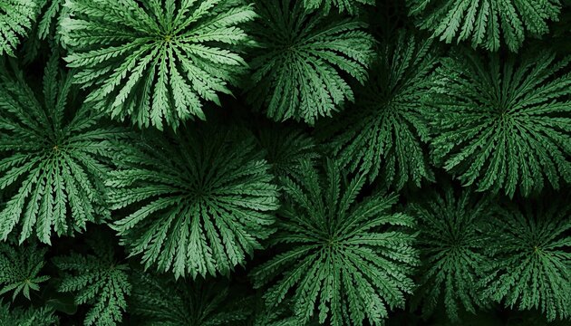 green pine needles background
