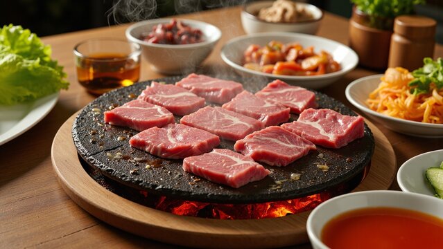 Sizzling Korean BBQ Feast