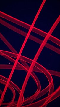 Endless Neon Concentration Lines Looper