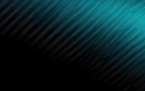 A gradient of deep black to bright teal with fine parallel lines