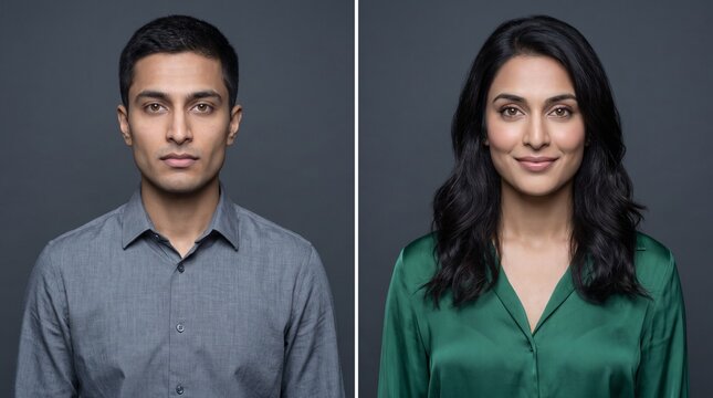Gender identity expression and realization side by side view