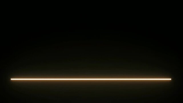 画面下部を漂う一本の発光ライン