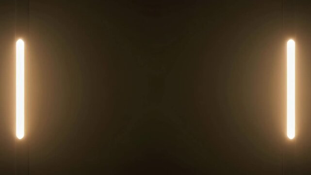 左右対称に配置された二つの柔らかな光源