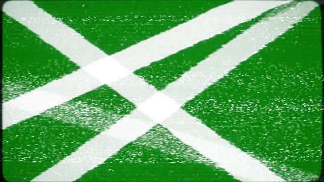 Chroma key green cross white line pattern calm abstract background texture graphic design element vector digital art wallpaper backdrop surface
