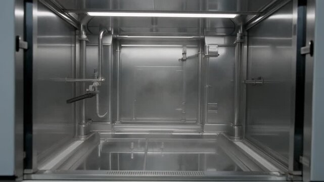 Vapour clearing in a freeze dryer
