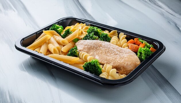 frozen chicken pasta dinner tray