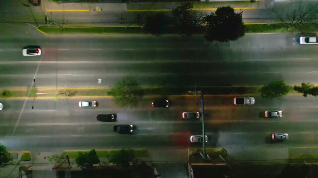 4K TRAFICO GUADALAJARA NOCHE