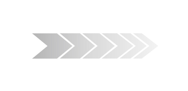 A series of chevron arrows pointing to the right, creating a sense of progression and movement. The arrows gradually become lighter in shade, suggesting a fading or transition effect.