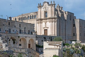 Obraz premium The Old town of Matera, Italy