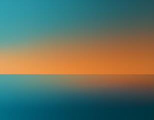 Fototapeta premium gradient cadet blue to dark orange background