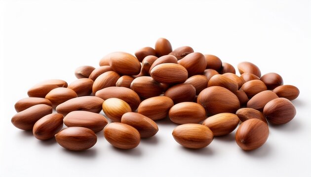 oak wood bean white background background by vita