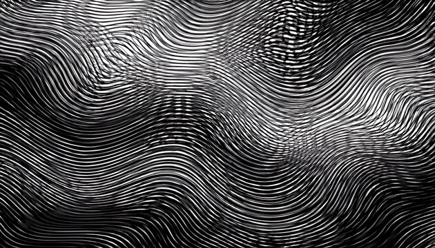 high contrast static interference pattern