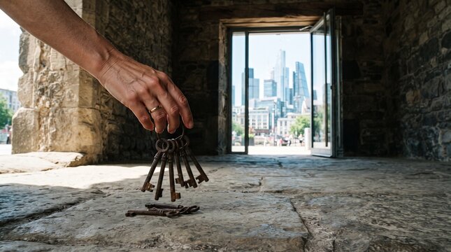 Old keys will not open new doors with hand releasing vintage keys  