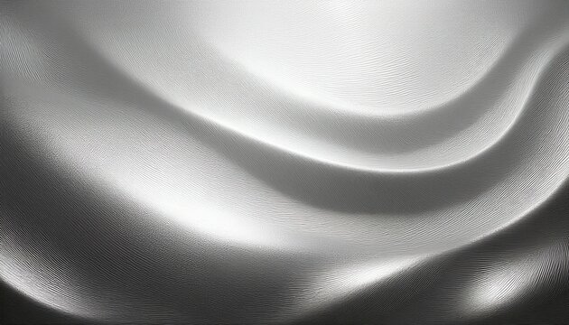 abstract light silver background with grain texture reflecting light