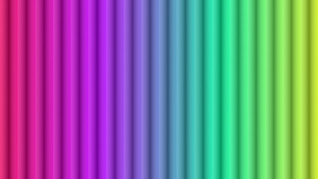 Colorful vertical stripes pattern in rainbow gradient colors