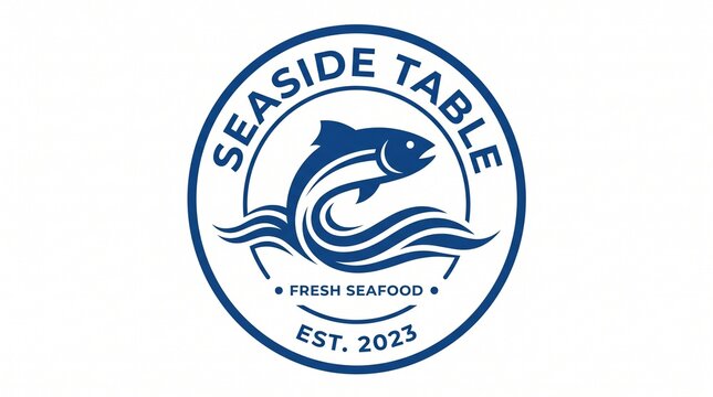 Seaside Seafood Restaurant Logo