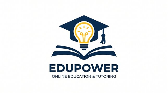 Online Education and Tutoring Logo