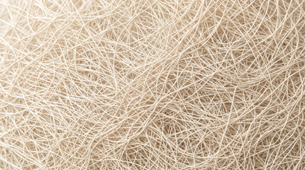 Fototapeta premium Abstract background featuring a dense texture of fine golden metallic fibers with a soft glowing light effect