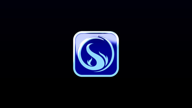 Glossy Logo Animation