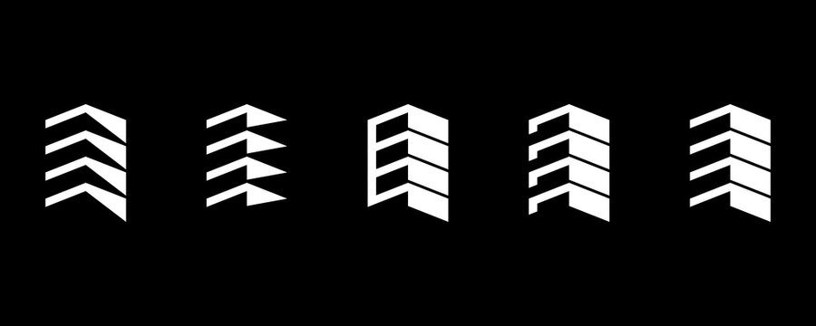 building icon logo design, building vector, construction, property, high-rise building, urban, generic building logo, building symbol, hotel, success, real estate, property business, badge, emblem
