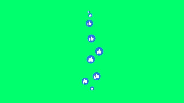 simple like animation for content material