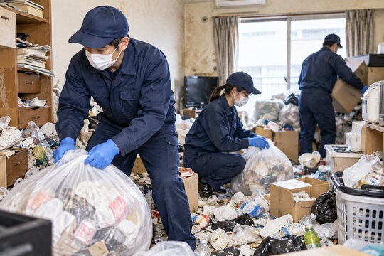ゴミ屋敷・片付け業者・清掃