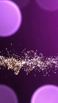 Abstract light gradient motion animation featuring soft curved waves shifting across a clean minimalist monochrome background for creative design projects