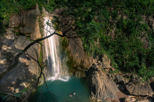 Slow shutter of Tumalog Falls, Cebu, Philippines