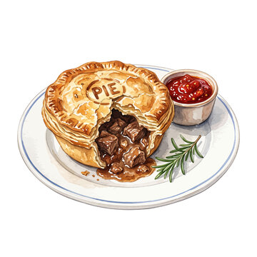 Golden Aussie Meat Pie.svg