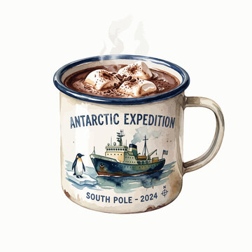  Antarctic Expedition Hot Cocoa Mug.svg