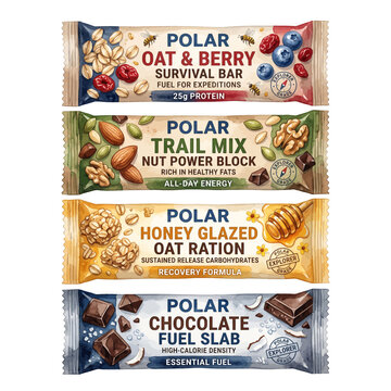  Polar Survival Energy Bar Set