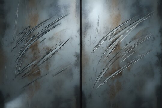 Abstract geometric lines on dark background