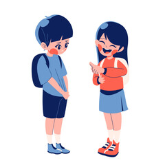 Fototapeta premium School Bullying and Peer Pressure