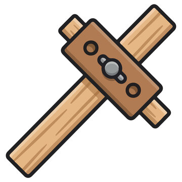 Wooden Marking Gauge Carpentry Tool