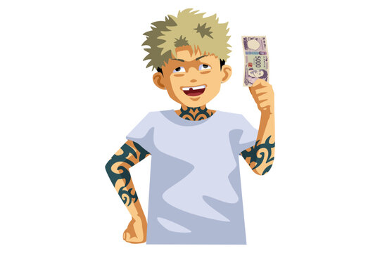 タトゥー　5000円　男
