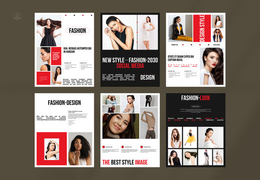 New Style Fashion Design 2030 Social Media Layout